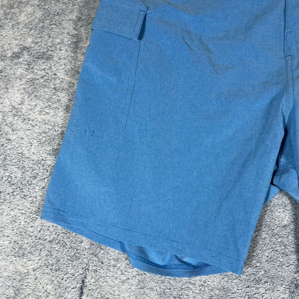 DC Shoes‎ Mens Blue Local Lopa 18 Board Shorts 4-Way Stretch Swim Trunks Size 38